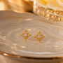 Hania Stud Diamond Earrings