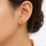 Hania Stud Diamond Earrings