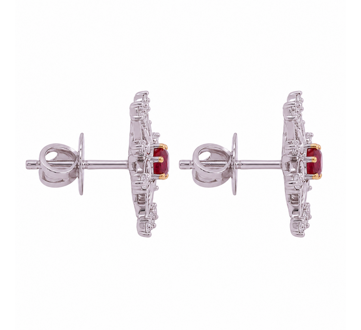 Caroun Stud Diamond Earrings