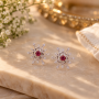 Caroun Stud Diamond Earrings