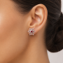 Caroun Stud Diamond Earrings