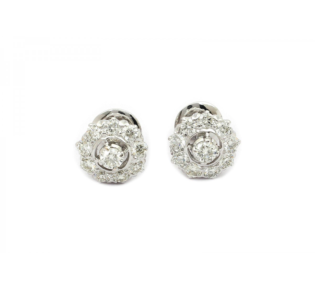 Talas Stud Diamond Earrings