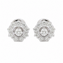 Talas Stud Diamond Earrings