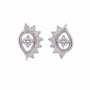 Cygnus Stud Diamond Earrings