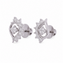 Cygnus Stud Diamond Earrings