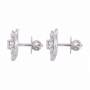 Cygnus Stud Diamond Earrings