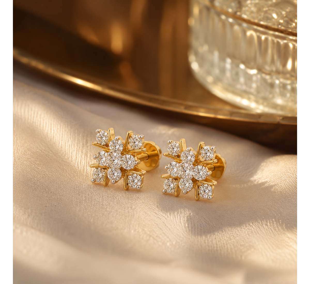 Classic Diamond Stud For Kids