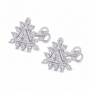 Lyra Stud Diamond Earrings
