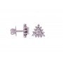 Lyra Stud Diamond Earrings