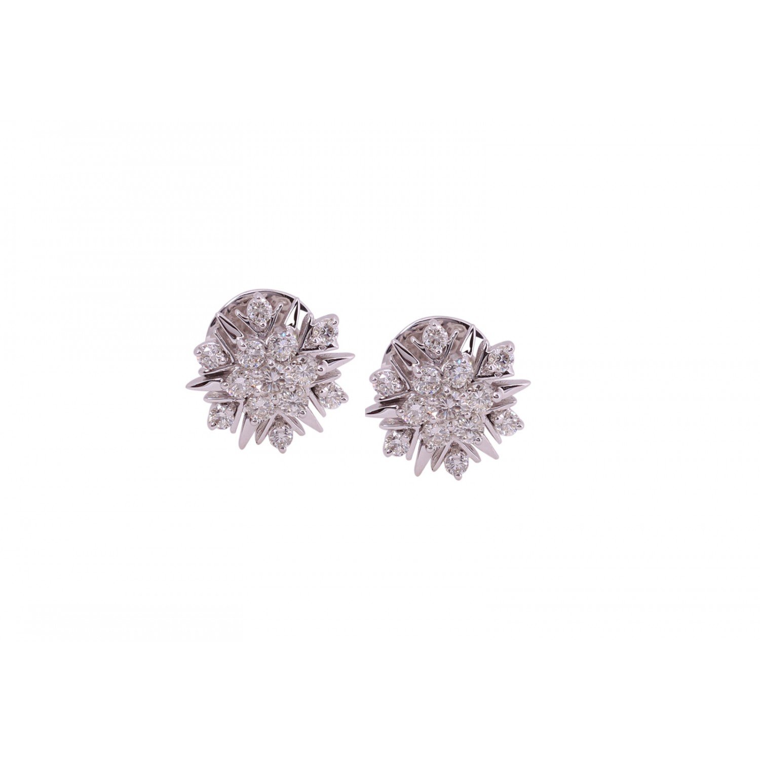 Elsie Stud Diamond Earrings