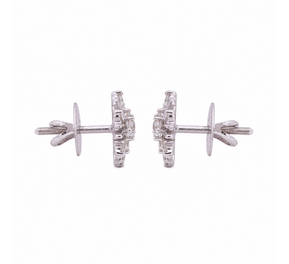Elsie Stud Diamond Earrings