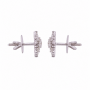 Elsie Stud Diamond Earrings