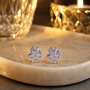 Elsie Stud Diamond Earrings