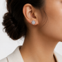Elsie Stud Diamond Earrings