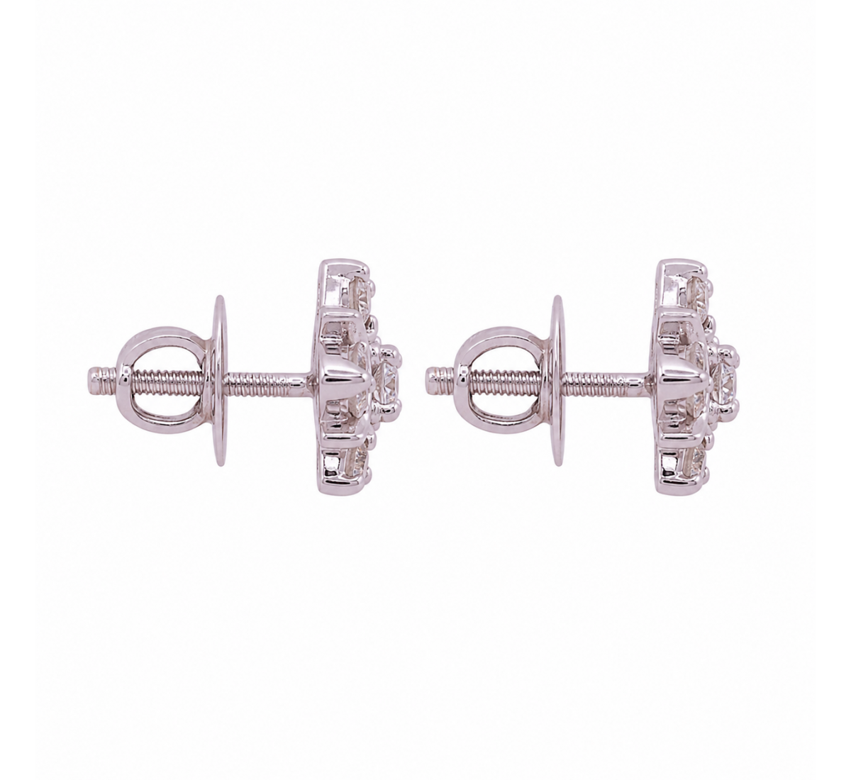 Asher Stud Diamond Earrings