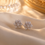 Asher Stud Diamond Earrings