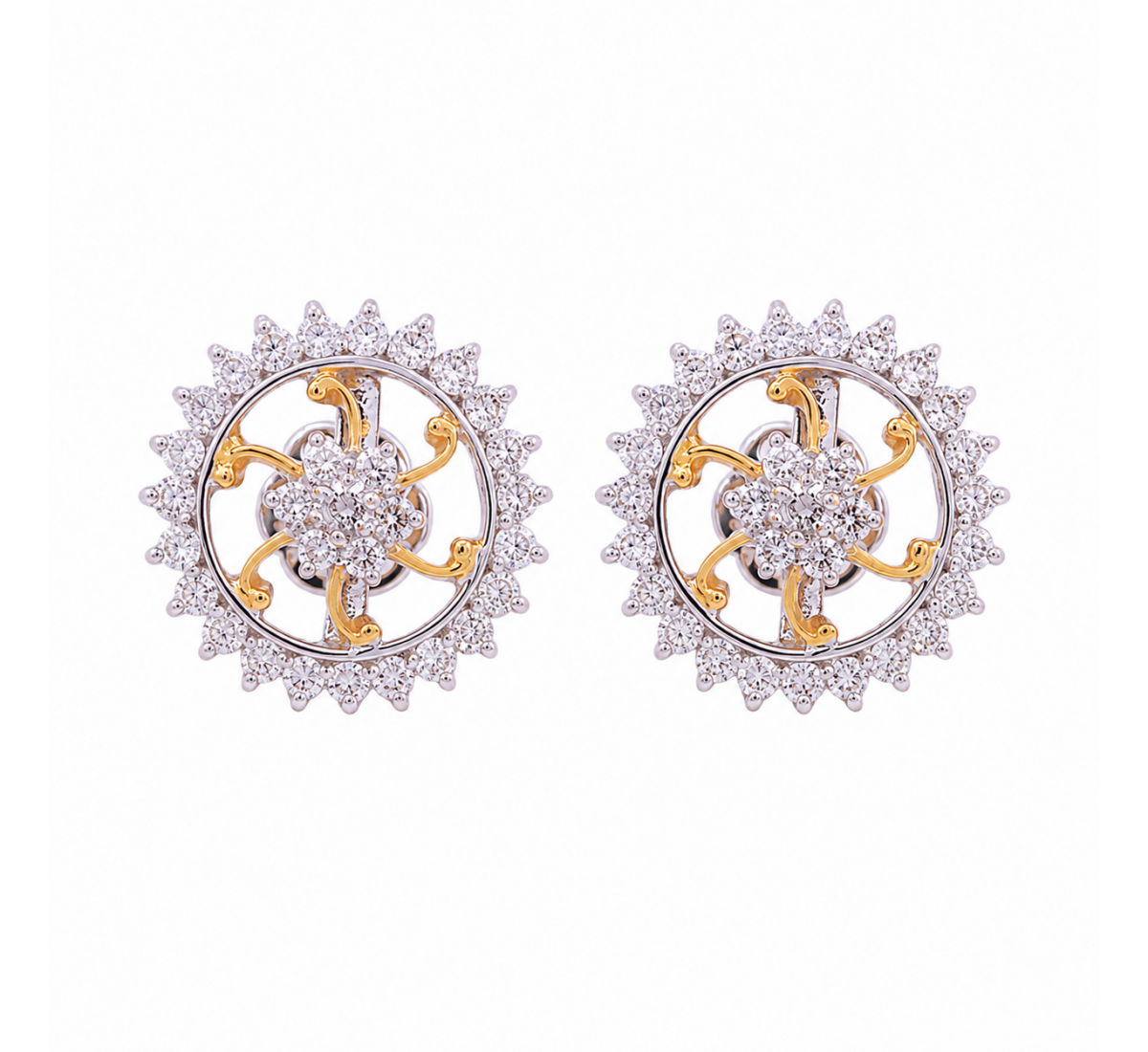 Blake Stud Diamond Earrings