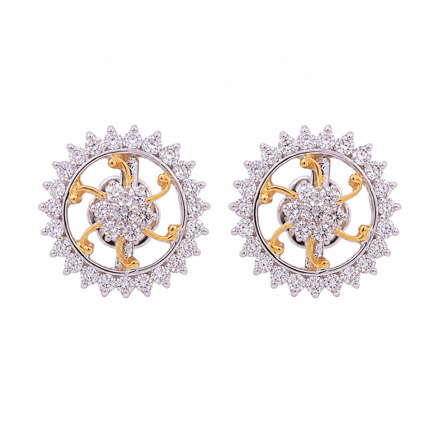 Blake Stud Diamond Earrings