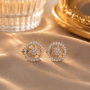 Blake Stud Diamond Earrings