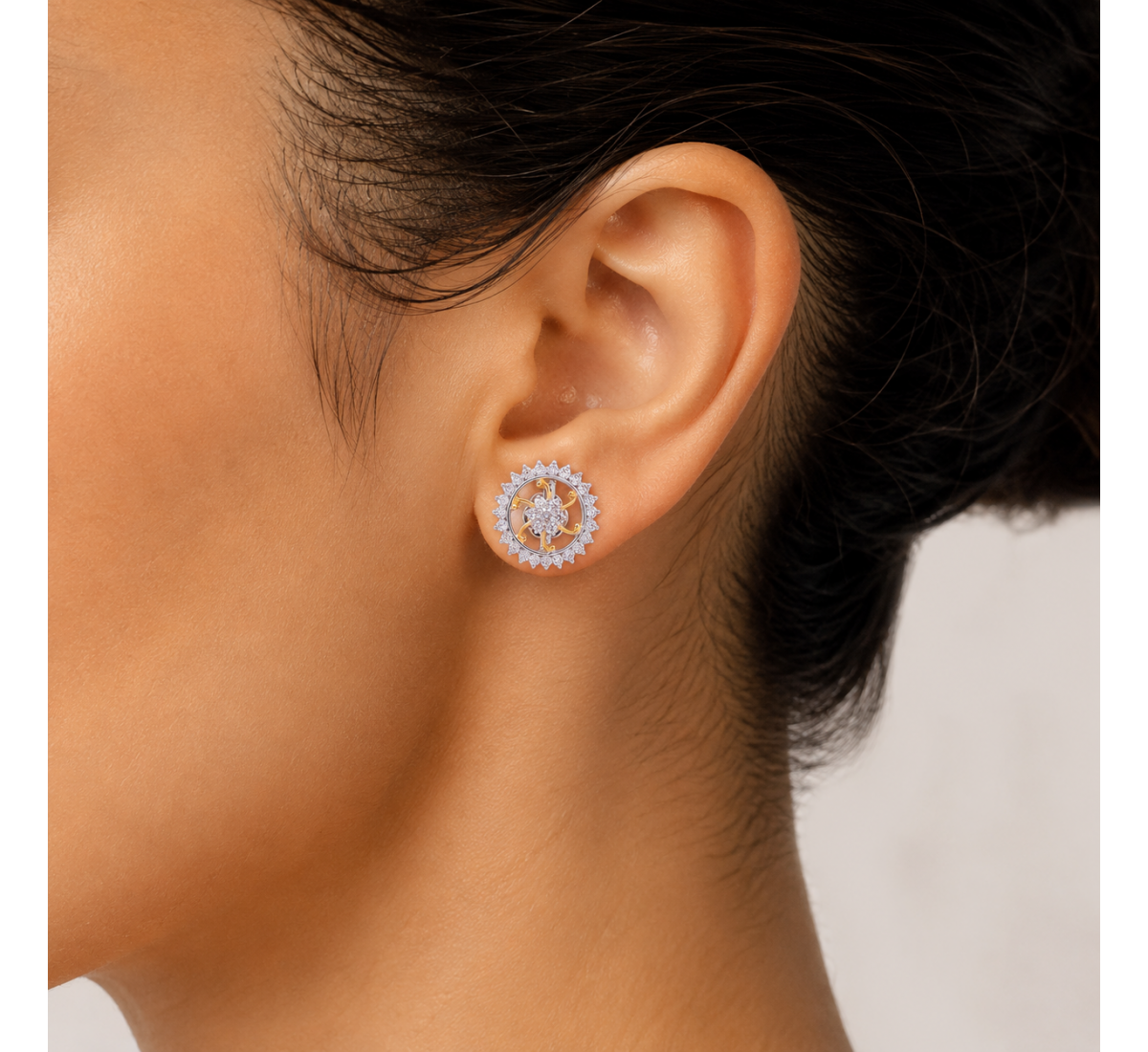 Blake Stud Diamond Earrings