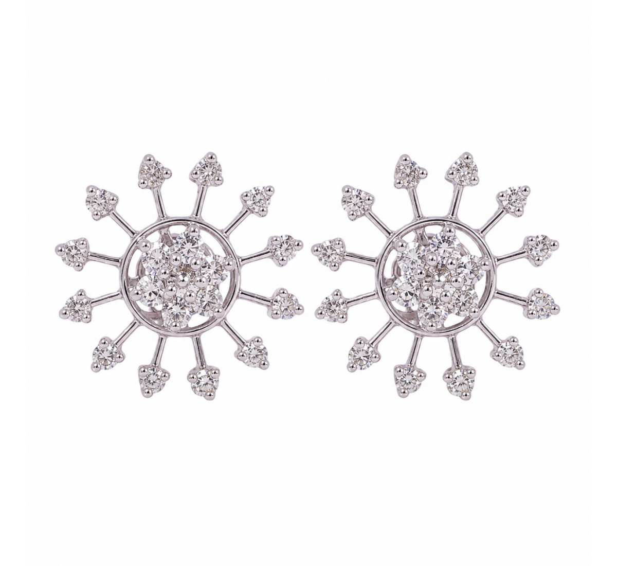 Shyza Stud Diamond Earrings