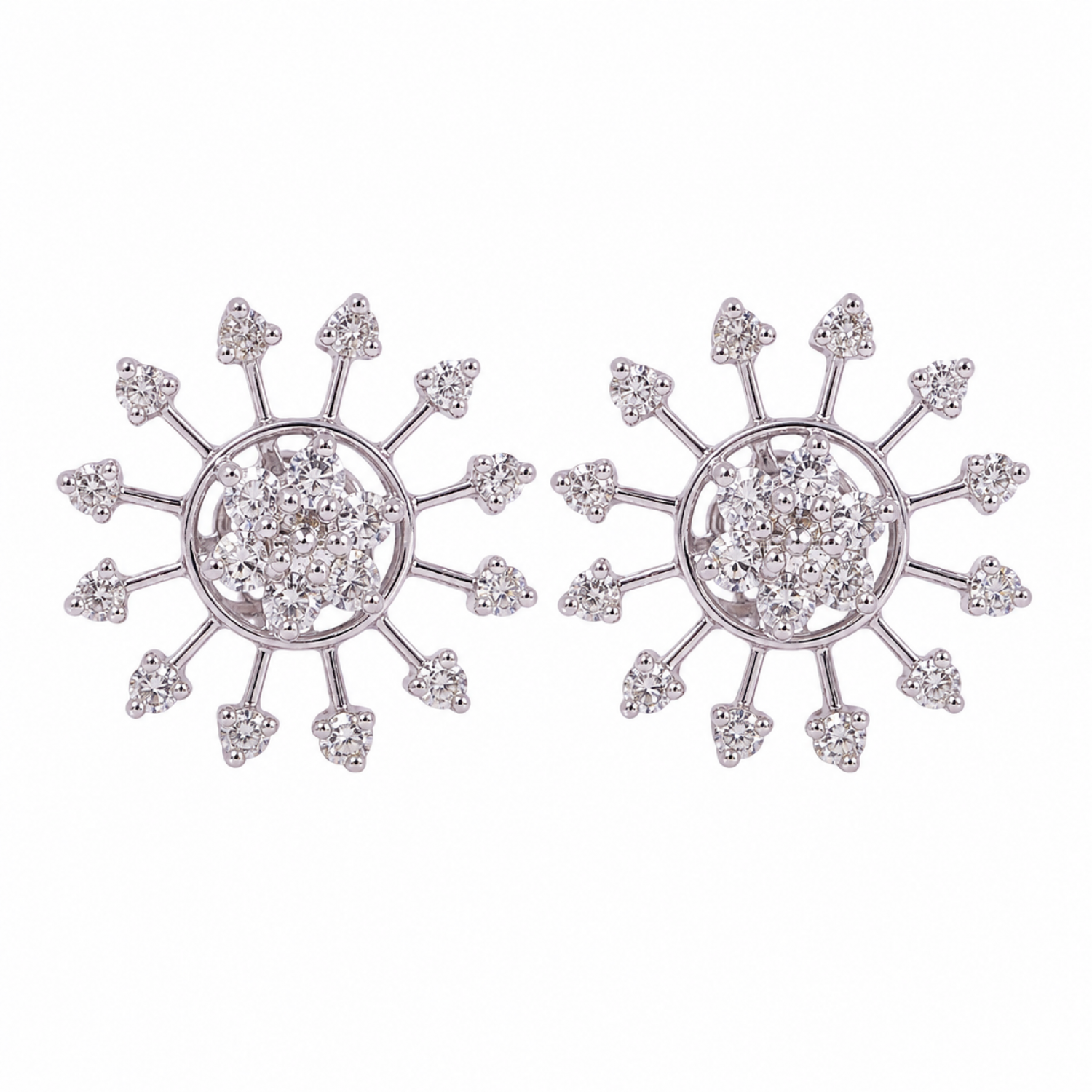 Shyza Stud Diamond Earrings