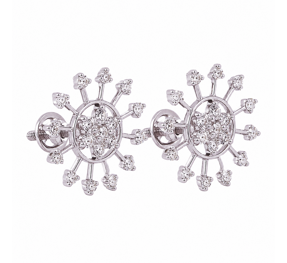 Shyza Stud Diamond Earrings