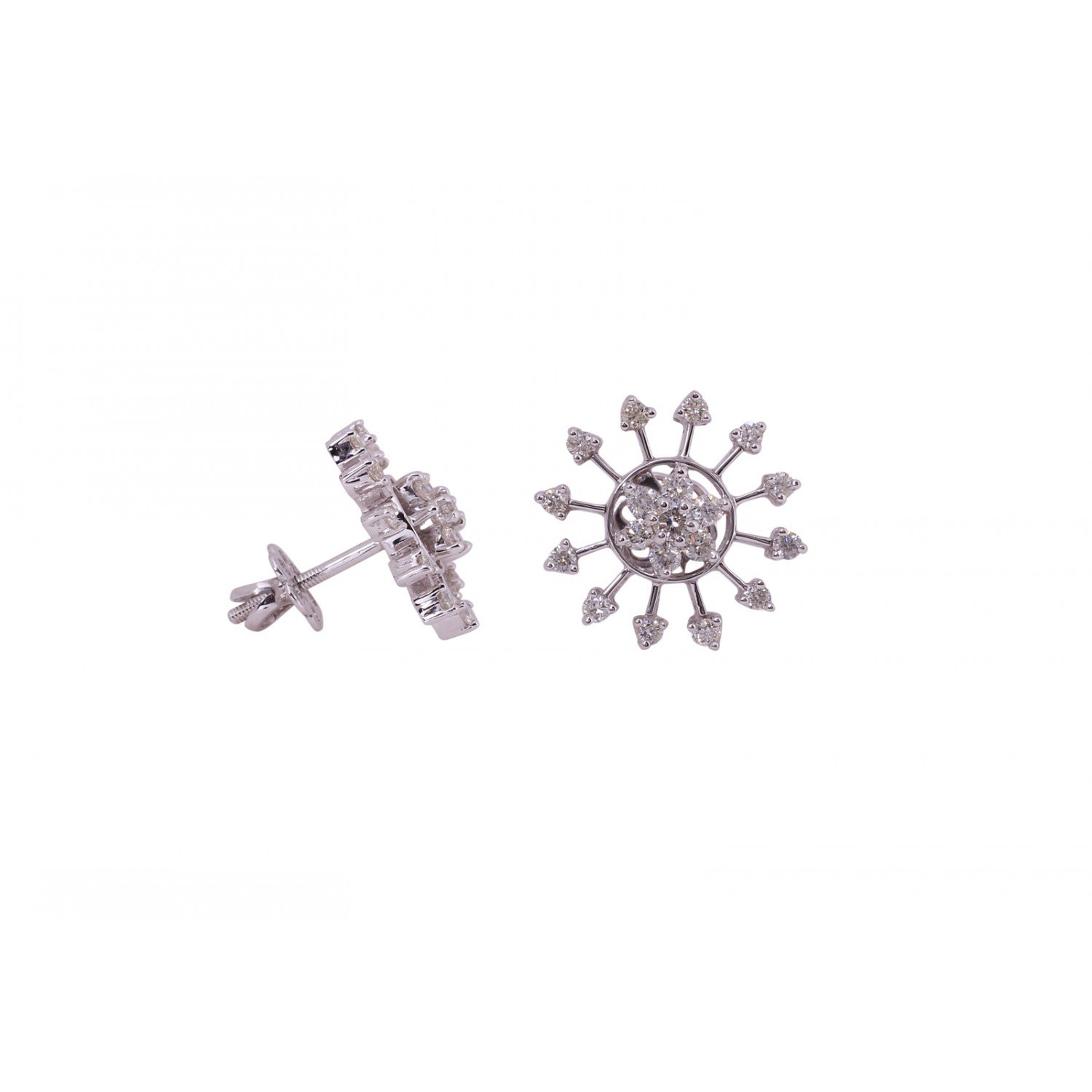 Shyza Stud Diamond Earrings