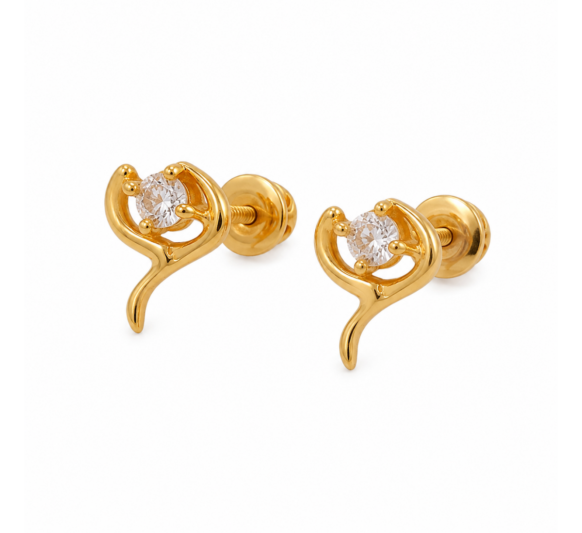 Priyala Stud Diamond Earrings