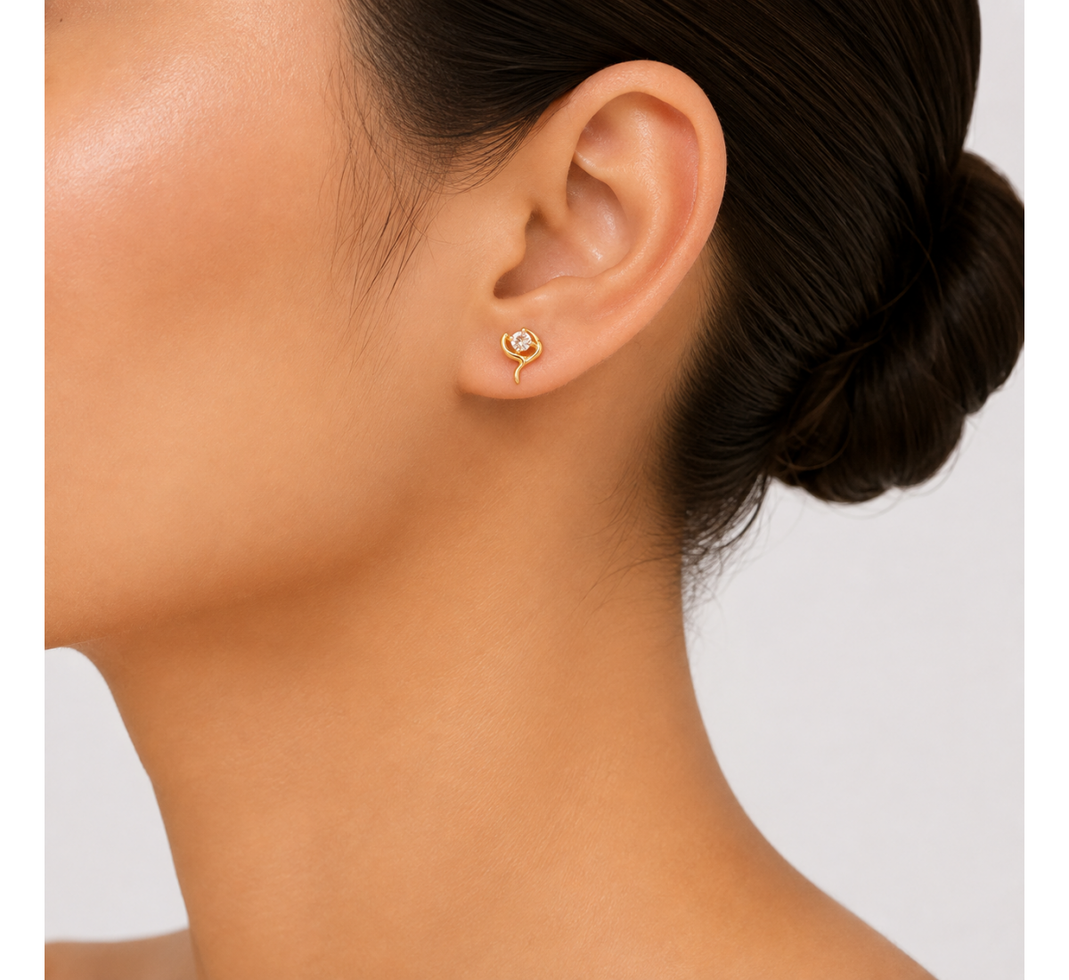 Priyala Stud Diamond Earrings