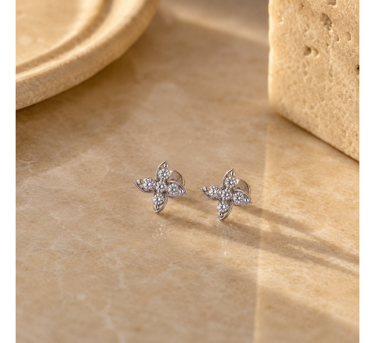 Dhiya Diamond Earrings