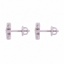 Delphi Stud Diamond Earrings