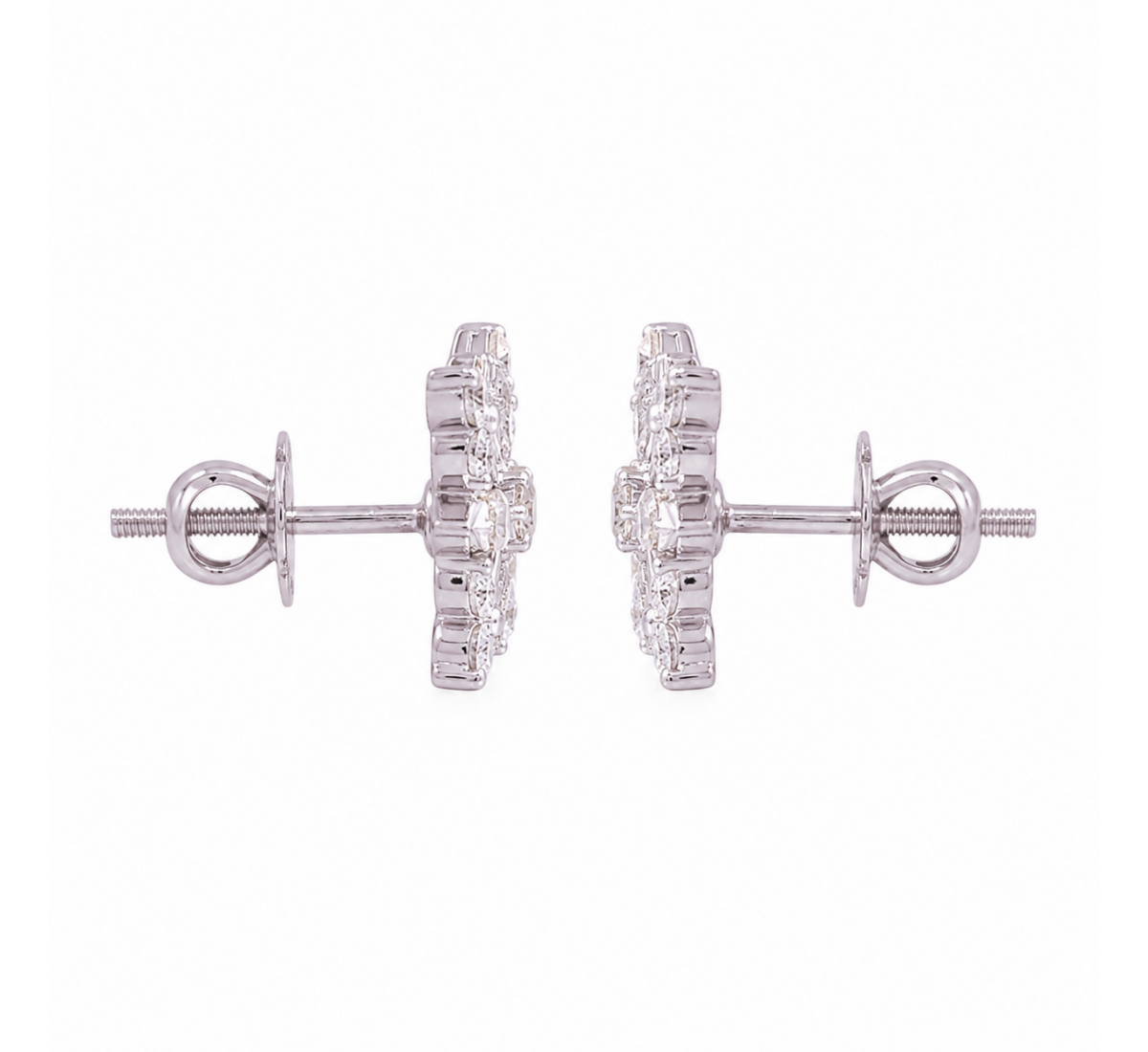 Maha Stud Diamond Earrings