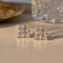 Maha Stud Diamond Earrings