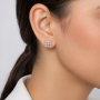Maha Stud Diamond Earrings