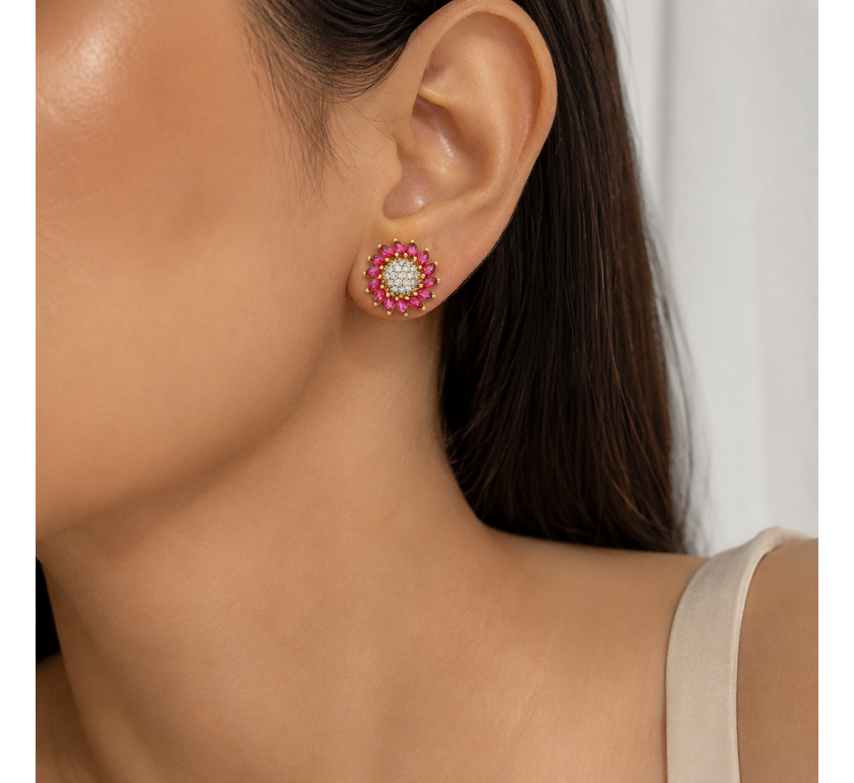 Deneb Diamond Stud
