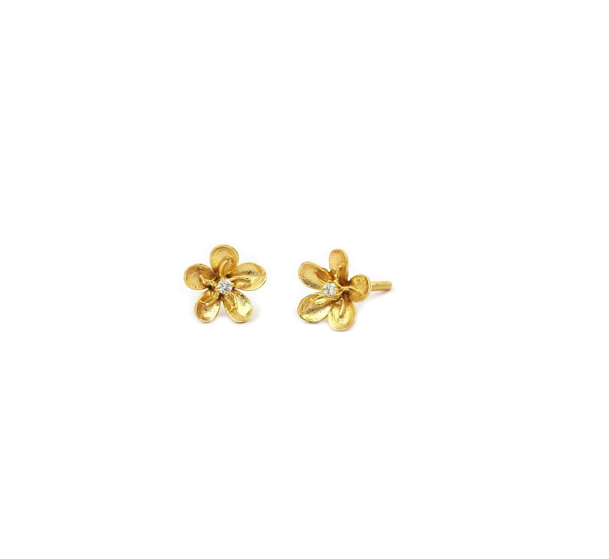 Rua Stud Diamond Earrings