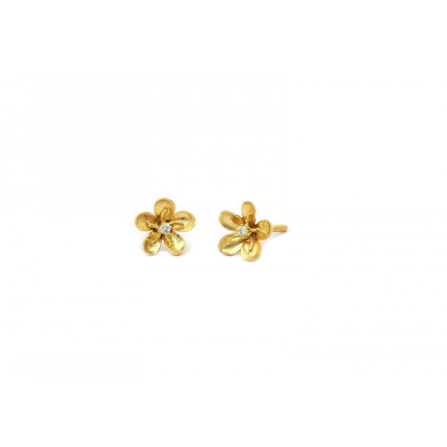 Rua Stud Diamond Earrings