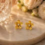Rua Stud Diamond Earrings