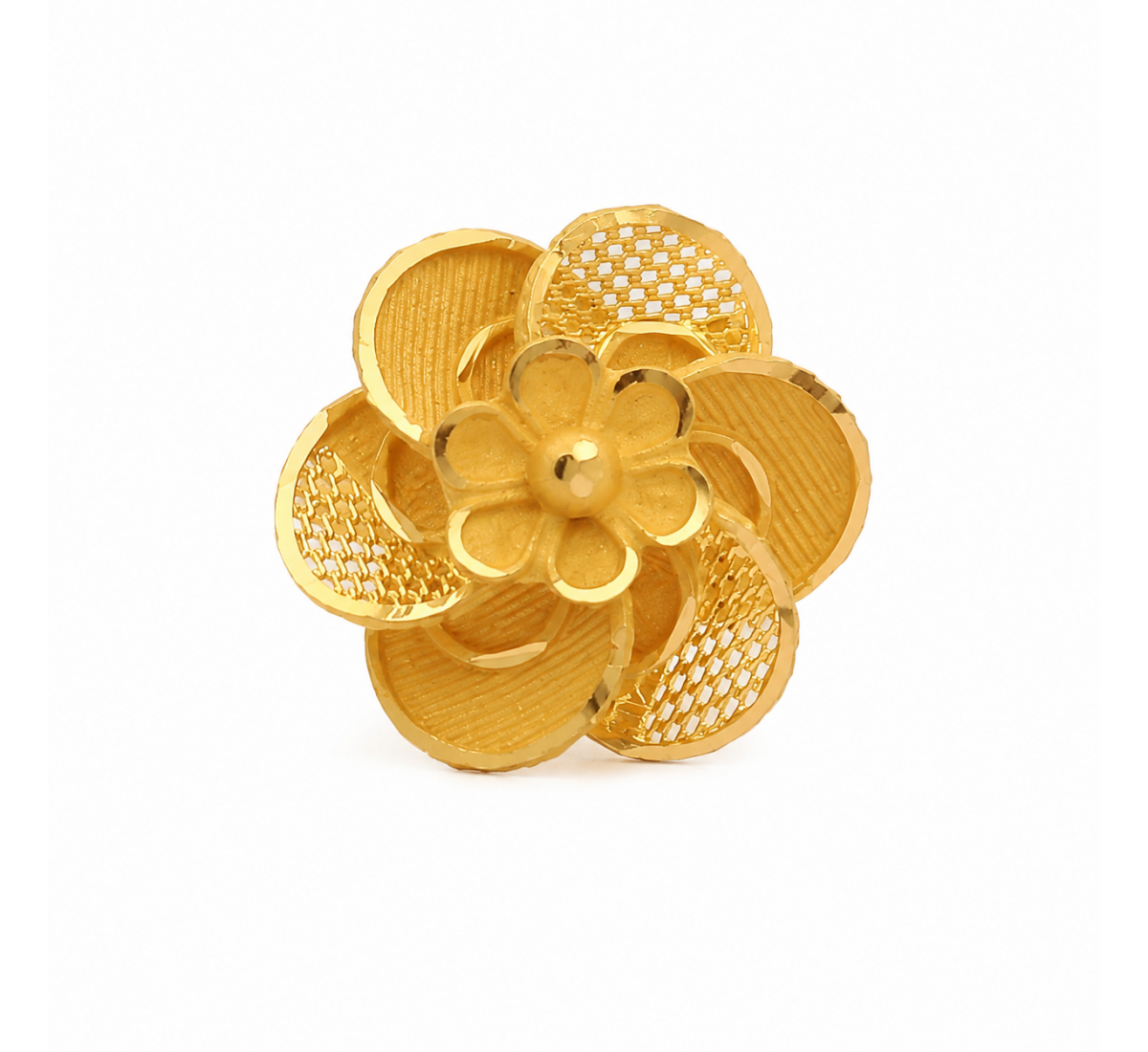 Checkered Abby Braid Ring