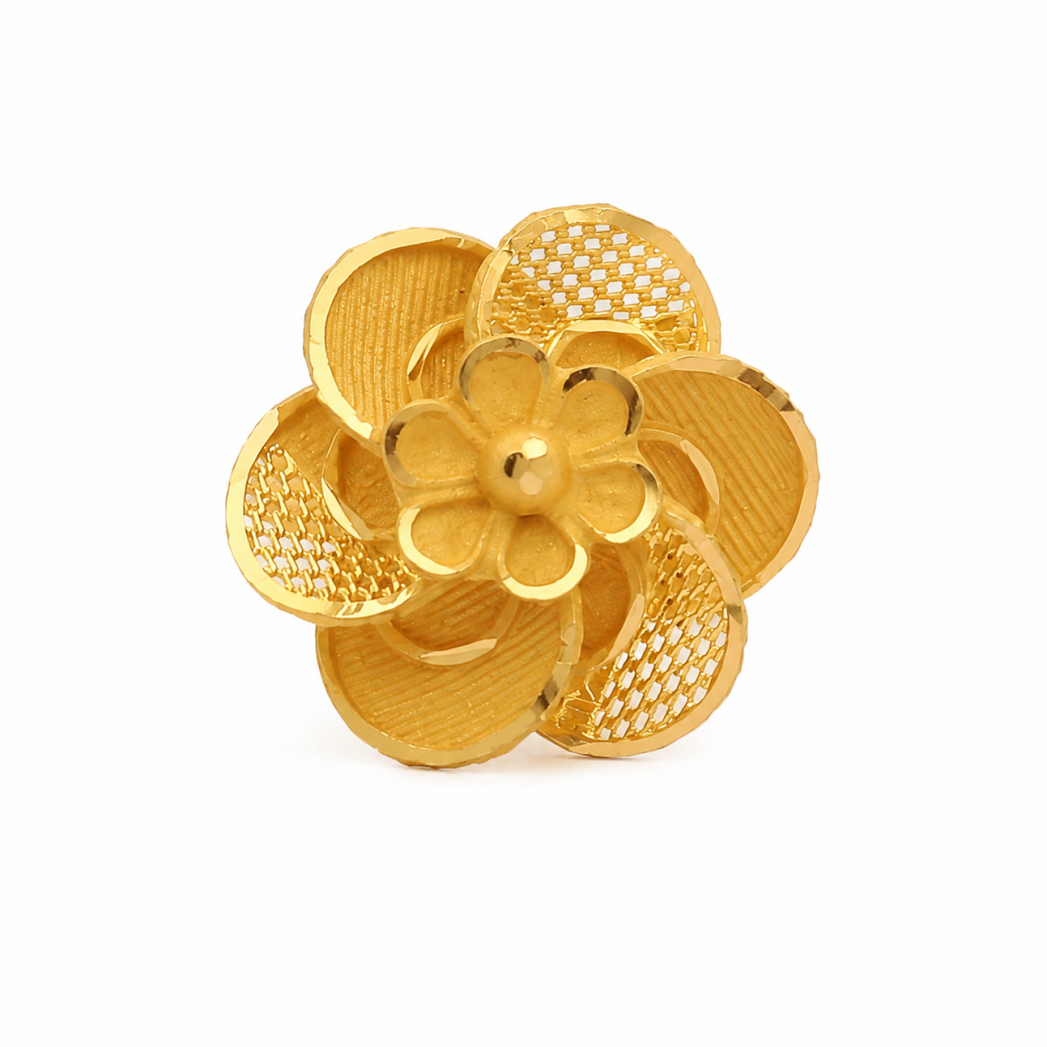 Checkered Abby Braid Ring