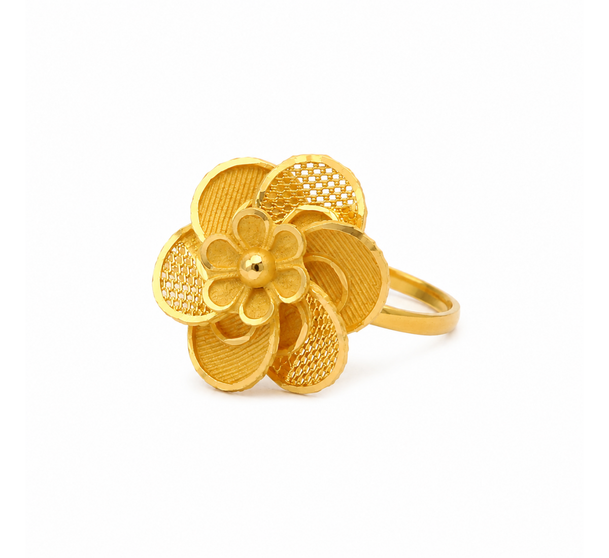 Checkered Abby Braid Ring