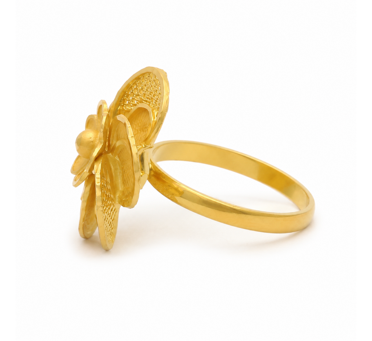 Checkered Abby Braid Ring