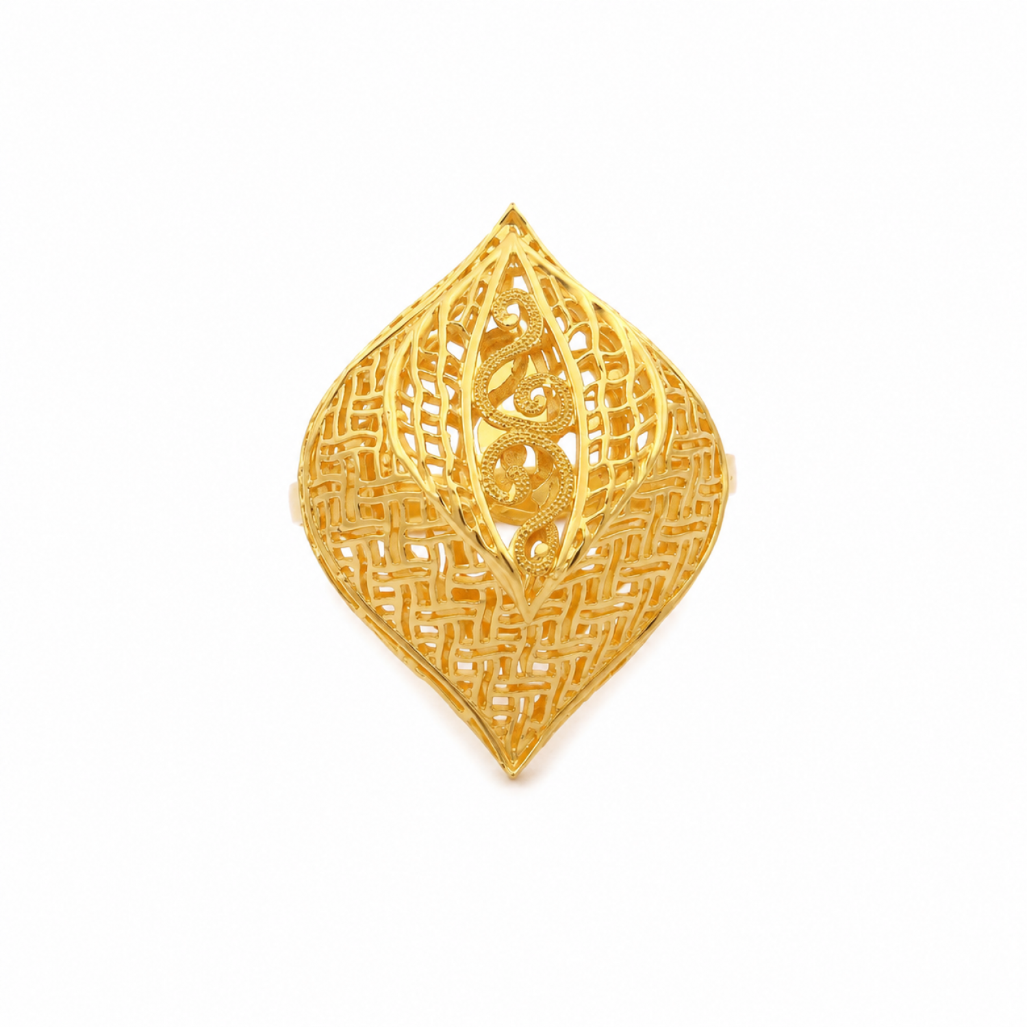 Torsade Gold Ring