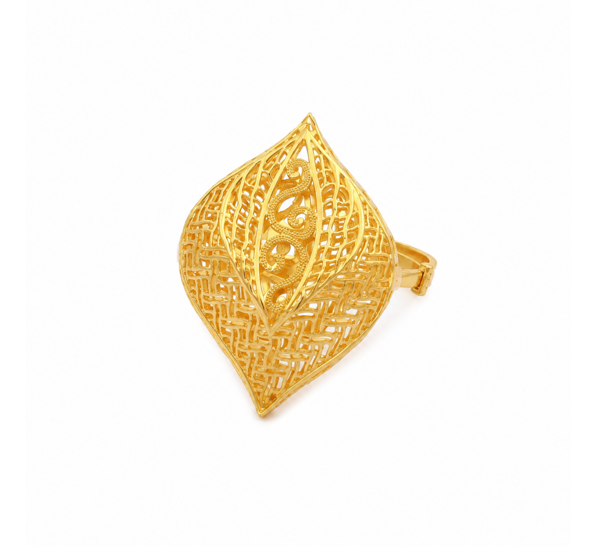 Torsade Gold Ring