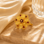 Gold Abby Swerve Ring