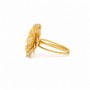 Grid Daisy Cutout Ring