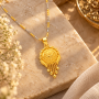 Zig Zag Pave Pendant