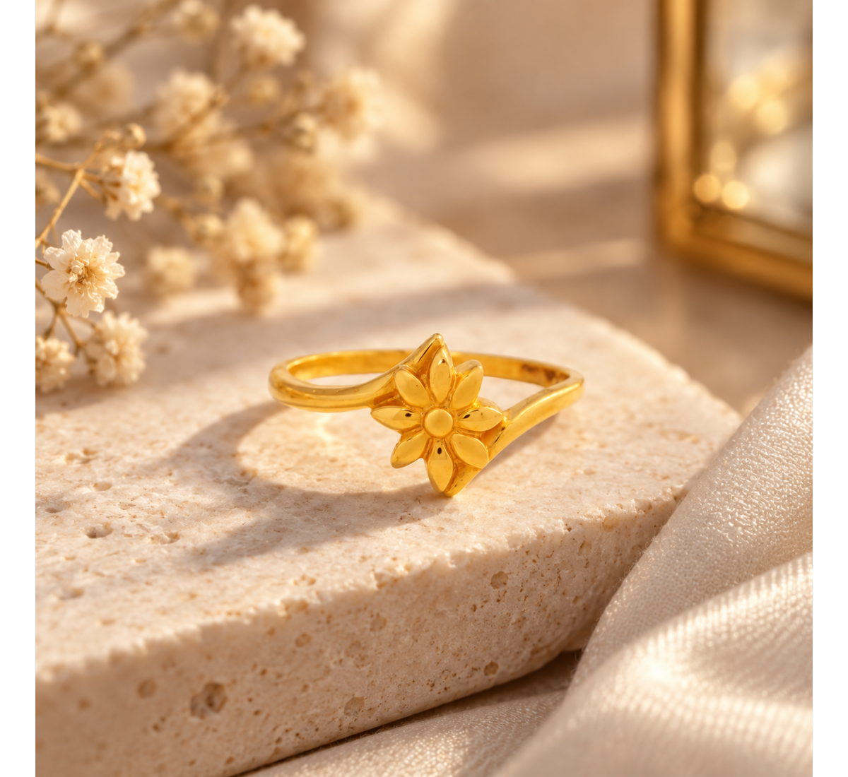 Maliha Gold Ring