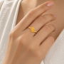 Maliha Gold Ring